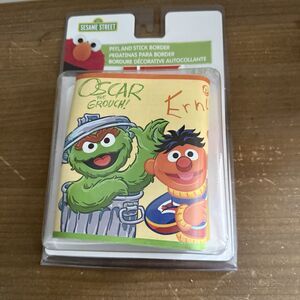 Sesame Street Kid Cartoon Peel-Stick WALL BORDER ScoobyDoo NEW 5”x15’